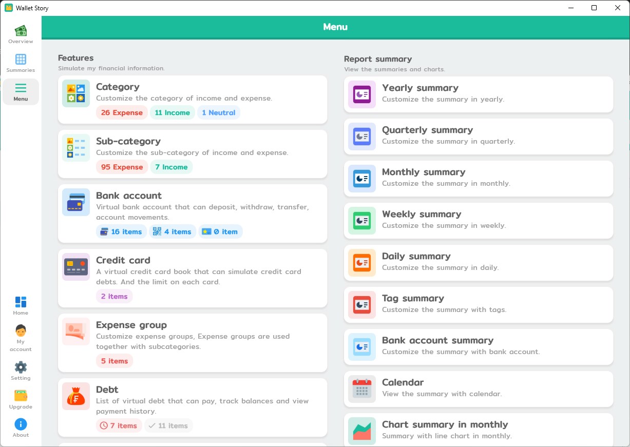 Wallet Story - Expense Manager screenshot
