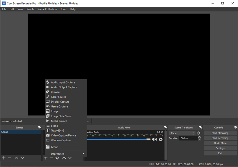 Screen Recorder Studio for Windows 10_3