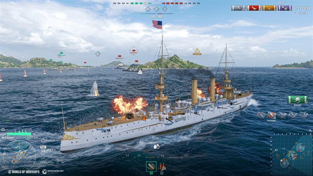 World of Warships — Starter Pack: Albany screenshot 4
