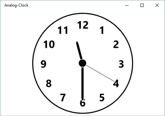 Analog-Clock screenshot 1
