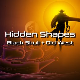 Aperçu Hidden Shapes: Black Skull + Old West