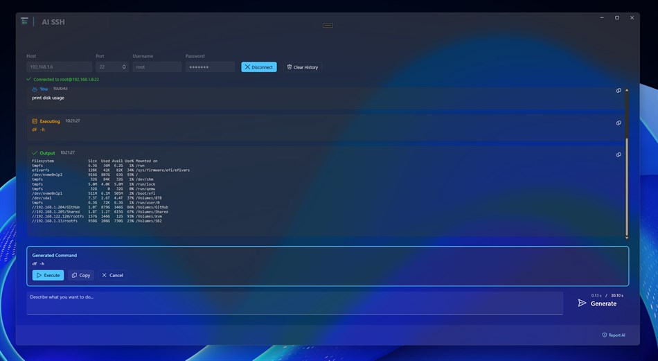 AI SSH (Windows) Bởi: parmata