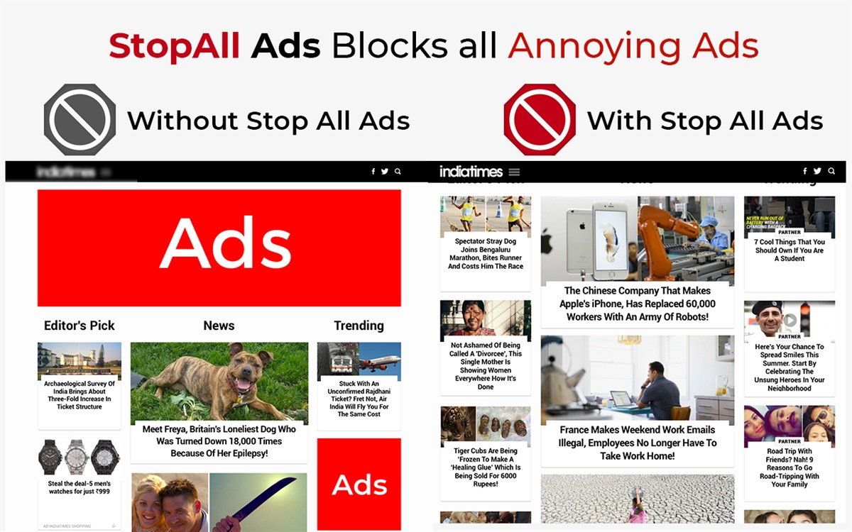 StopAll Ads - Block Ads & Browse Safely on Edge
