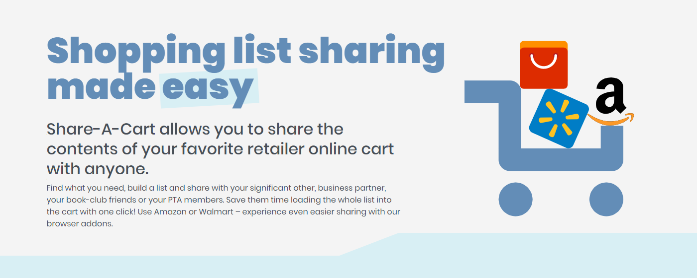 Share-A-Cart for Amazon promo image