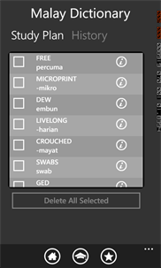 Malay Dictionary screenshot 5