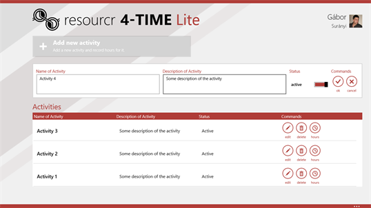 resourcr 4-TIME Lite screenshot 2