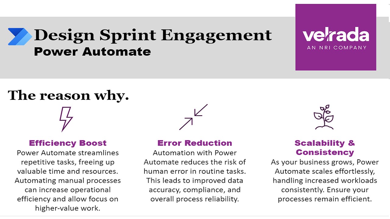 Snapshot 1 of Power Automate Design 2 Week Proof of Concept