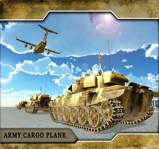 Army Airplane Tank Transporter 3D screenshot 6