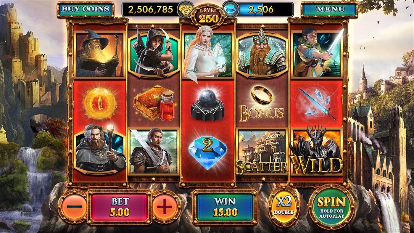 #2. Battle Mage Free Vegas Slots (Windows) By: Casino Labs