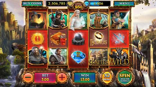 Battle Mage Free Vegas Slots screenshot 2