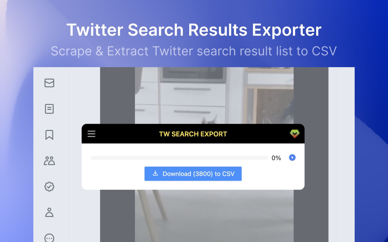 TwSearch - Twitter Search Result Export