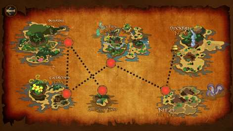 Screenshot: Sail across the sea to find treasure and unlock new challenges.