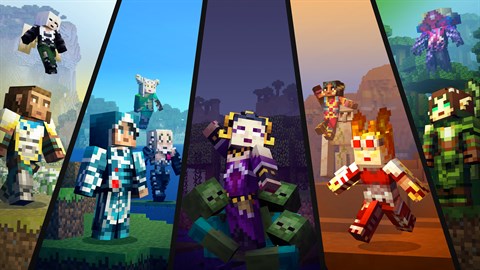 Minecraft Magic: The Gathering Skin Pack