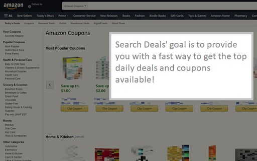 Search Deals - Fast Deals & Coupons Finder