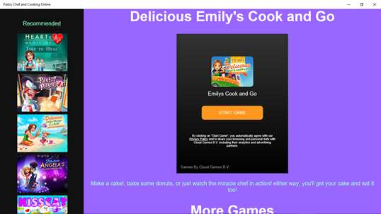 Pastry Chef and Cooking Online screenshot 3