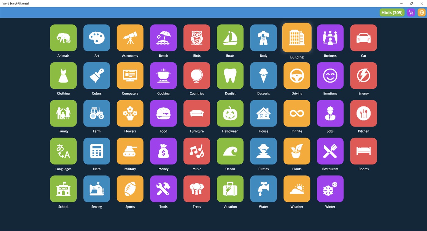 #1. Word Search Ultimate! (Windows) 게시자: Riz