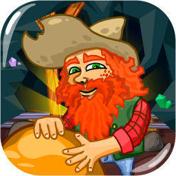Gold Miner Jack Game - Offline Game icon