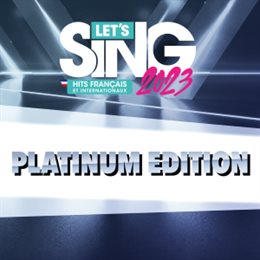 Aperçu Let's Sing 2023 Hits Français et Internationaux Platinum Edition