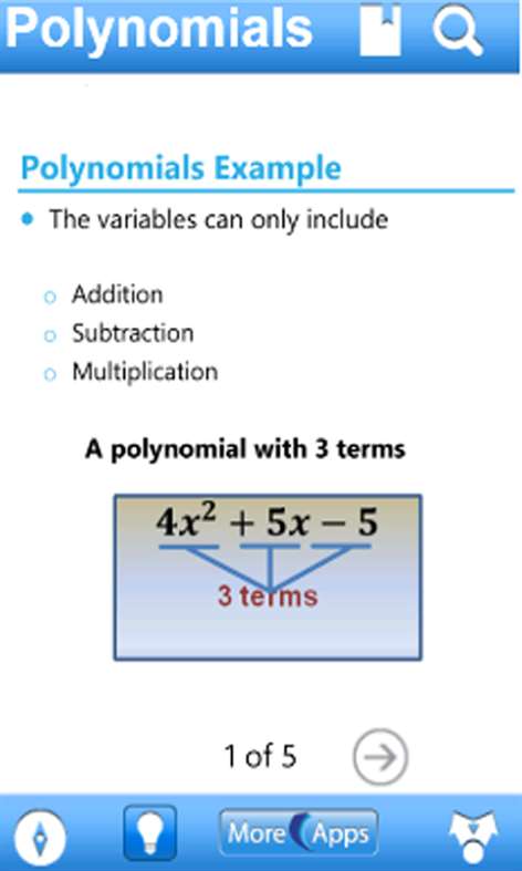 Algebra I by WAGmob Screenshots 1