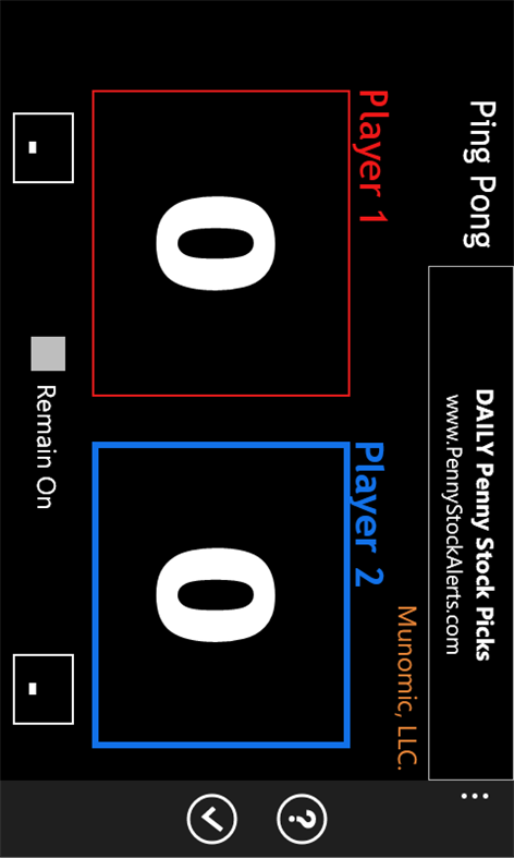 Ping Pong Score Keeper Screenshots 2