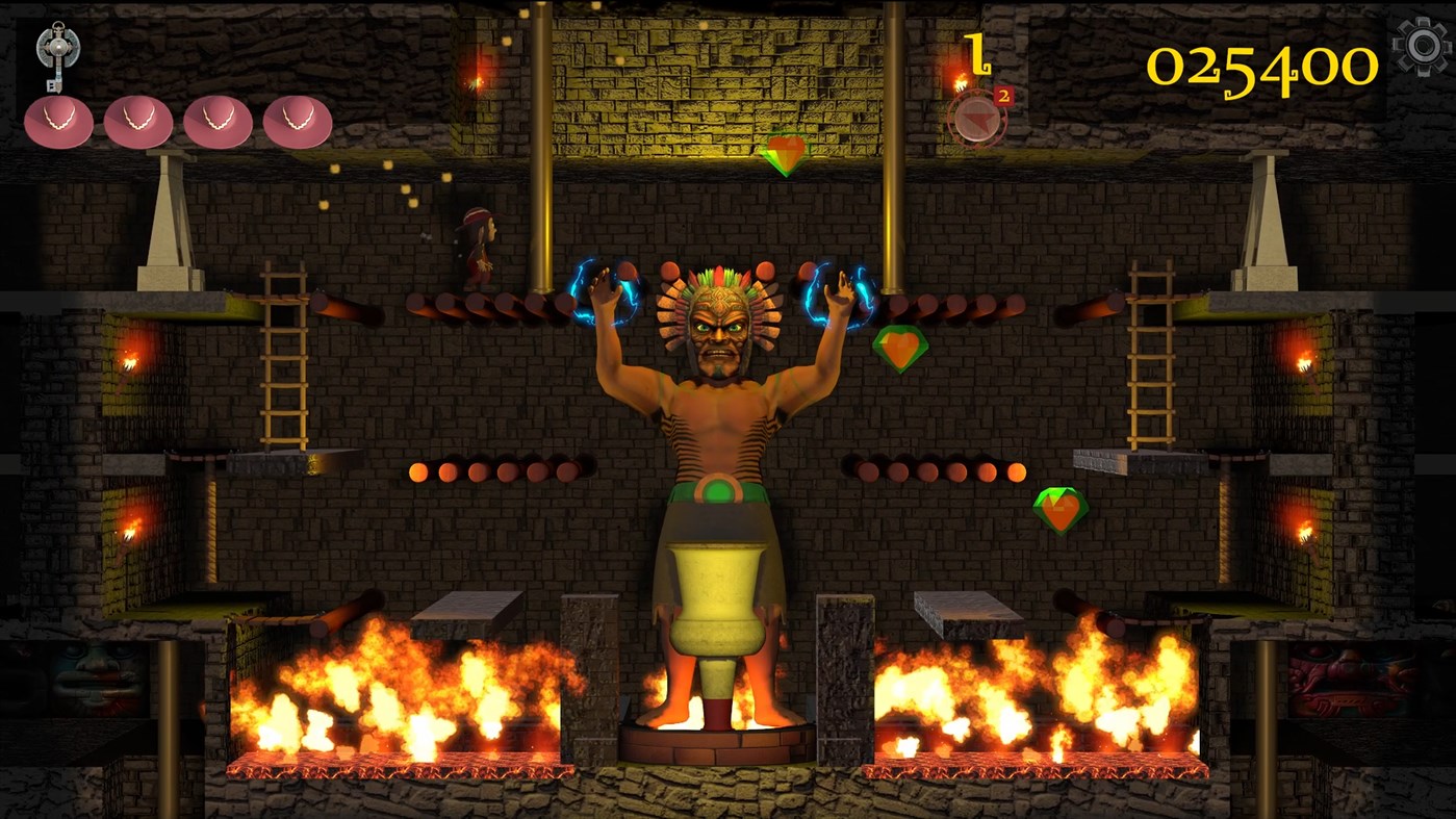 #2. Montezuma's Revenge - The 40th Anniversary Edition (Windows) By: Eastasiasoft Limited