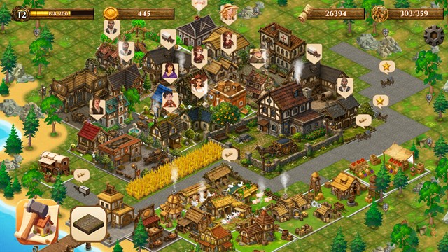 Medieval Farm - Farming Simulator and City Builder screenshot 1