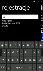 Rejestracje Polska screenshot 3
