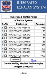 Traffic E-Challan Telangana screenshot 6