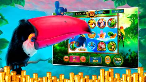 Birds of Paradise - Casino Slots Screenshots 1