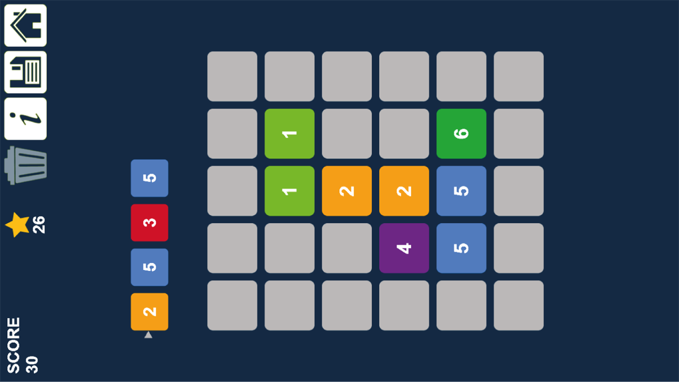 #2. Slide n Merge Numbers (Windows) De: Amr Hassan
