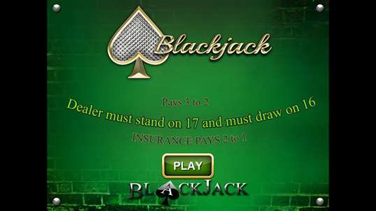 BlackJack + screenshot 1