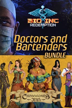 Cover poster for Bio Inc. Redemption + Crossroads Inn - Doctors and Bartenders Bundle