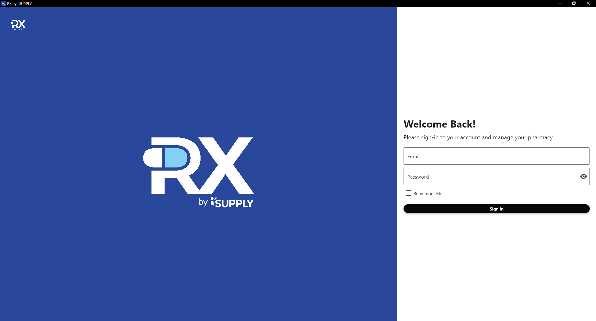 RX pharmacy screenshot