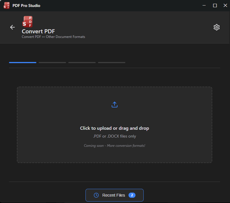 PDF Pro Studio screenshot