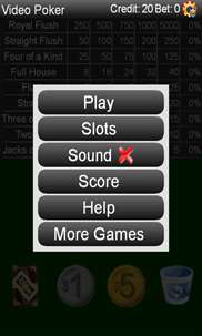 Video Poker (Free) screenshot 3