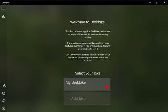 Deskbike screenshot 1