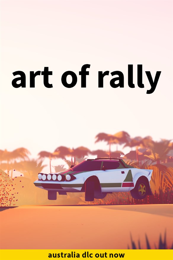 art of rally Xbox Series X|S and Xbox One cover art