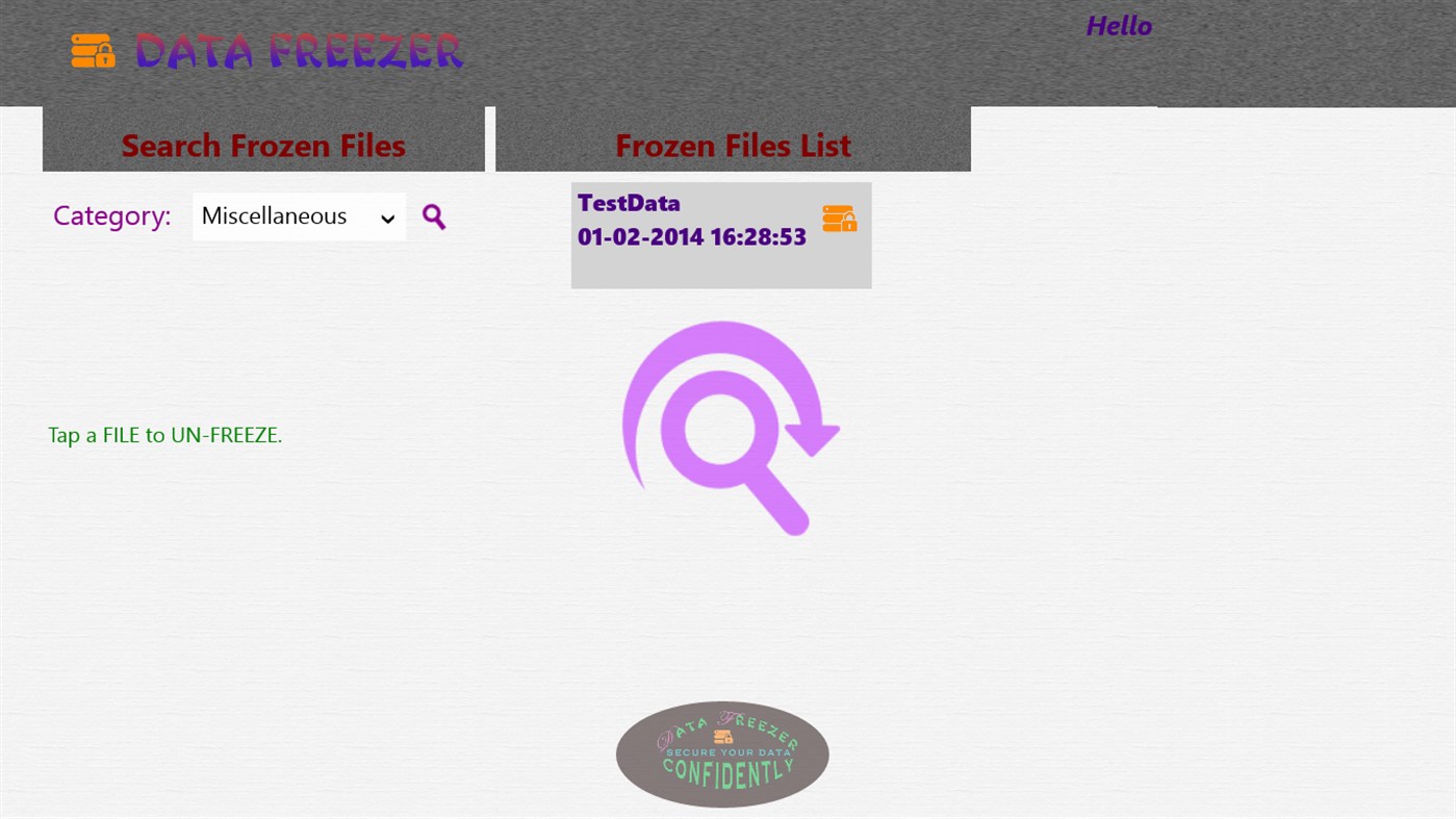 #5. Data Freezer (Windows) Oleh: selvar
