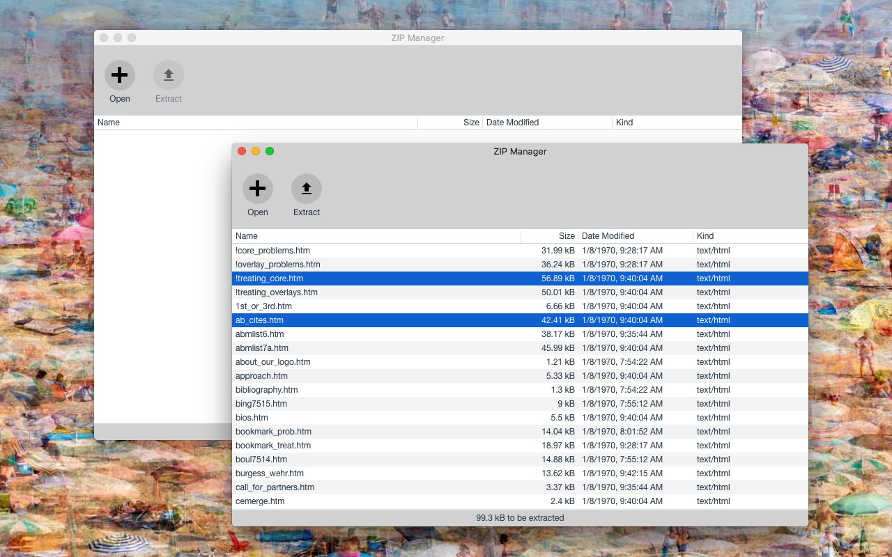 ZIP Manager (zip, rar, 7z)