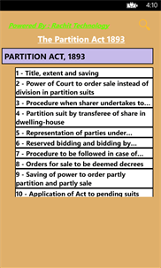 The Partition Act 1893 screenshot 1