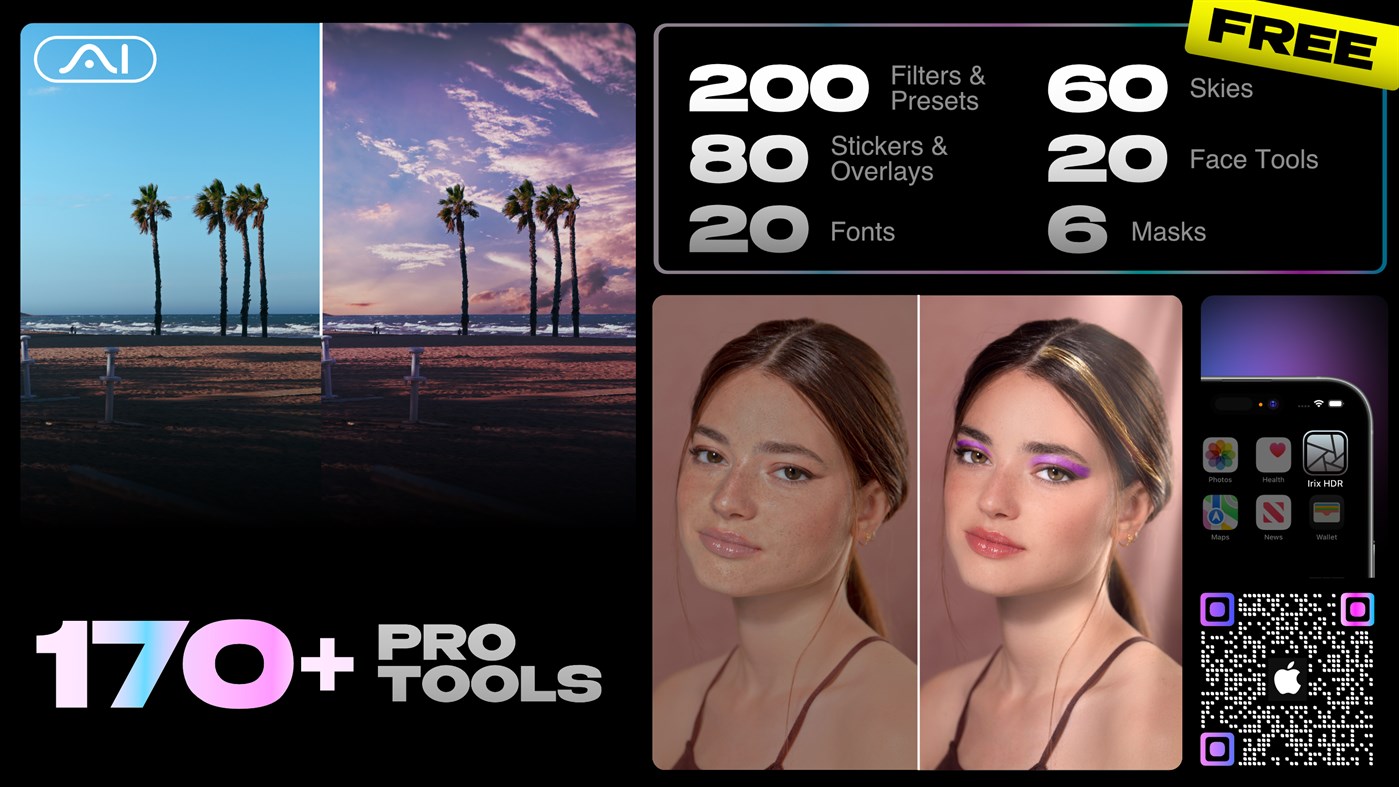 #1. Irix HDR Pro - AI Photo Editor (Windows) By: Binaire Private Limited
