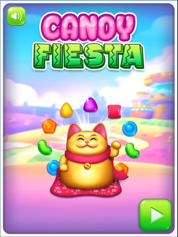 #1. Candy Fiesta (Windows) By: Advergame Technologies Private Limited