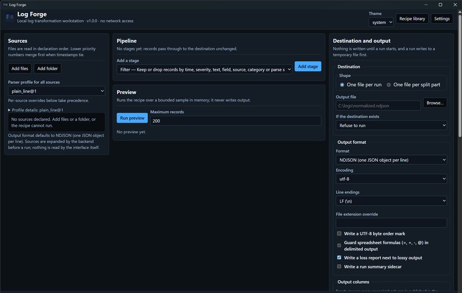 Log Forge (Windows) โดย: Summon Software Labs
