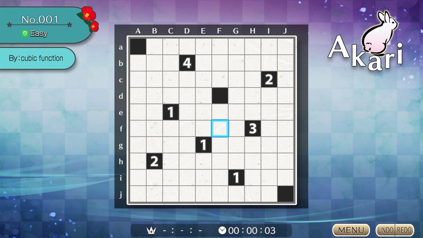 #2. Puzzle by Nikoli W Akari (Windows) (Windows) 由: HAMSTER Corporation
