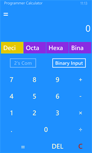 Programmer Calc screenshot 1
