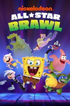 Cover poster for Nickelodeon All-Star Brawl