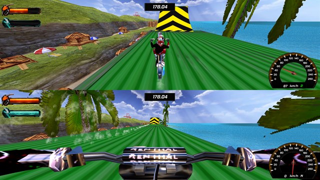 Hill Bike Racing 3D - Multiplayer 1V1 screenshot 2