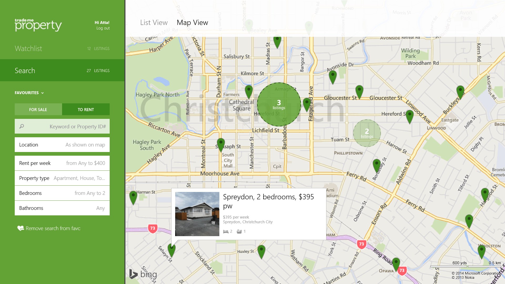 Trade Me Property for Windows 10