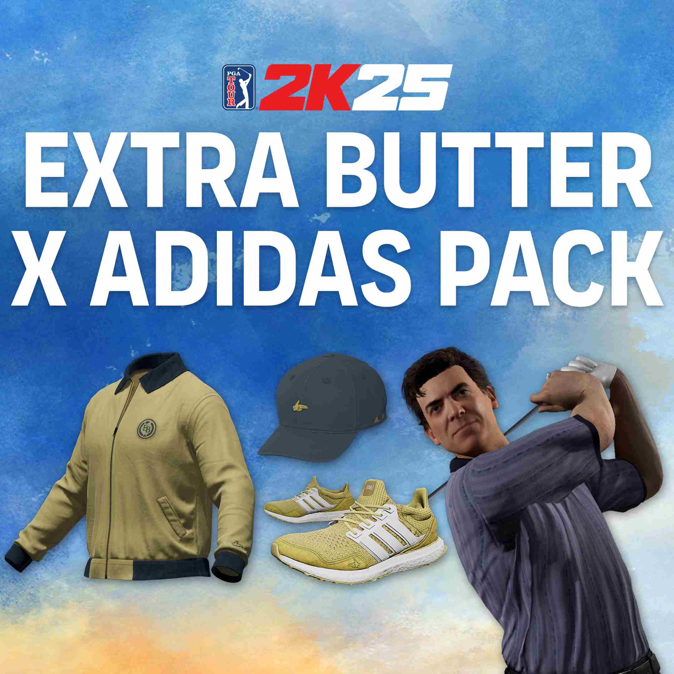 PGA TOUR 2K25 Pacote Extra Butter x adidas