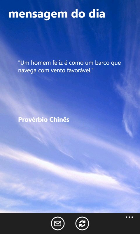 Captura de Pantalla 2 Mensagem do dia windows